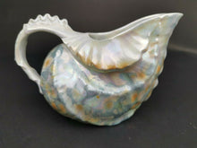 Load image into Gallery viewer, Antique Royal Bayreuth Gravy Boat Jug Creamer Pitcher Nautical Nautilus Conch Sea Shell Seashell Bavaria Germany German Ceramic Porcelain