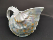 Load image into Gallery viewer, Antique Royal Bayreuth Gravy Boat Jug Creamer Pitcher Nautical Nautilus Conch Sea Shell Seashell Bavaria Germany German Ceramic Porcelain