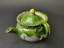Load image into Gallery viewer, Vintage Miniature Teapot Studio Art Pottery Early 1900's Hand Made Original