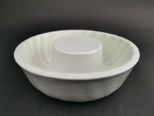 Load image into Gallery viewer, Antique Jelly Mould Mold Round Ring Ceramic Ironstone Pottery Victorian 1800's Original