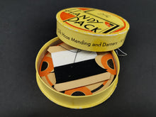 Load image into Gallery viewer, Vintage Art Deco Handy Pack Sewing Kit in Original Box Yellow Black and Orange 1920's Original