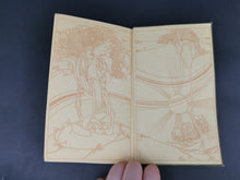 Load image into Gallery viewer, Antique Robert Herrick Herrick's Poems Poetry Book 1905 Art Nouveau Arts and Crafts Green and Gold Canvas Cover