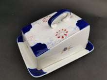 Load image into Gallery viewer, Vintage Cheese or Butter Dish Ceramic Pottery Art Deco 1920's Original Made in England