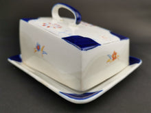 Load image into Gallery viewer, Vintage Cheese or Butter Dish Ceramic Pottery Art Deco 1920's Original Made in England