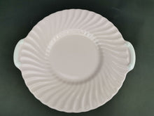 Load image into Gallery viewer, Antique Minton Ceramic Serving Platter Plate Round Pink and White Parian Signed