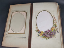Load image into Gallery viewer, Antique Victorian Photo Picture Album Brown Leather