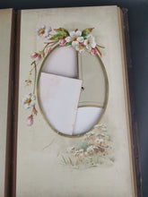 Load image into Gallery viewer, Antique Victorian Photo Picture Album Brown Leather