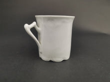 Load image into Gallery viewer, Antique Children's Tea Cup Mug with Boy and Girl Victorian Original Late 1800's Ceramic Bisque Porcelain