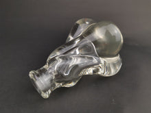 Load image into Gallery viewer, Antique Bottle Vase Clear Twisted Glass Late 1800's Original Posy Flower Vase