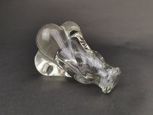 Load image into Gallery viewer, Antique Bottle Vase Clear Twisted Glass Late 1800's Original Posy Flower Vase