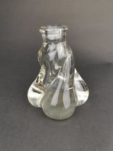 Load image into Gallery viewer, Antique Bottle Vase Clear Twisted Glass Late 1800's Original Posy Flower Vase