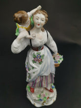 Load image into Gallery viewer, Antique Mother and Child Figurine Sitzendorf Porcelain Germany Dresden Statue Ornament German