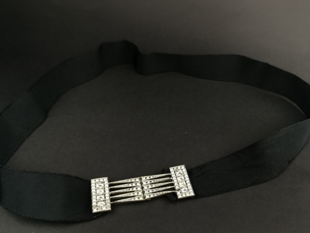 Vintage Art Deco Rhinestone Bow‎ Belt Buckle Silver Tone Pot Metal Dress Retro Art Deco Women Silver Vintage Belt Buckles | eBay main image 2