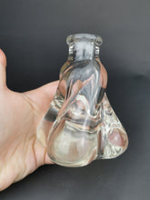 Load image into Gallery viewer, Antique Bottle Vase Clear Twisted Glass Late 1800's Original Posy Flower Vase