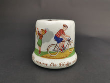 Load image into Gallery viewer, Vintage Ceramic Children's Money Box Bank Franz Heinrich and Co. German Bavaria Germany 1940's - 1950's Original Bavarian Selb Rare