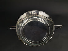 Load image into Gallery viewer, Antique Silver Plated Bread or Fruit Bowl Hamilton Laidlaw and Co of Glasgow Scotland
