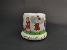 Load image into Gallery viewer, Vintage Ceramic Children's Money Box Bank Franz Heinrich and Co. German Bavaria Germany 1940's - 1950's Original Bavarian Selb Rare
