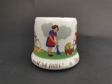 Load image into Gallery viewer, Vintage Ceramic Children's Money Box Bank Franz Heinrich and Co. German Bavaria Germany 1940's - 1950's Original Bavarian Selb Rare