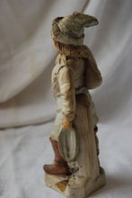 Load image into Gallery viewer, Antique Victorian Brothers Urbach Pottery Sculpture Figurine Late 1880's Boy Figure