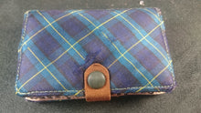 Load image into Gallery viewer, Vintage Silk Tartan Ware Scottish Tartanware Needlecase Needle Case Holder 1920&#39;s Scotland

