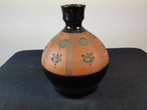Vintage English Studio Art Pottery Vase Hand Made Original