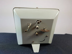 VIntage Art Deco Westclox Alarm Clock for Desk or Table Grey  1930's - 1940's Original