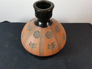 Vintage English Studio Art Pottery Vase Hand Made Original