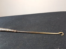 Load image into Gallery viewer, Antique Sterling Silver Shoe Button Hook Victorian 1800&#39;s Buttonhook
