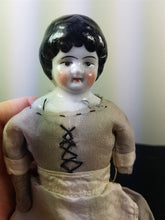 Load image into Gallery viewer, Antique Bisque and Cloth Doll Victorian 1800&#39;s Original Porcelain Hand Painted with Hand Made Clothes from Germany German
