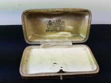 Load image into Gallery viewer, Antique Jewelry Presentation Box with Push Button Opening for Watch Necklace Bracelet or Brooch Late 1800&#39;s - Early 1900&#39;s
