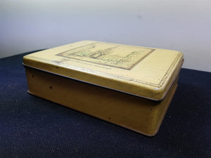 Vintage Scott Monument Edinburgh Scotland Souvenir Tin Box 1930's McVitie and Price Biscuits