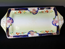 Load image into Gallery viewer, Vintage Serving Dish Tray Platter Alfred Meakin England English Ceramic Pottery Hand Painted
