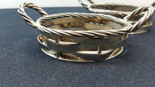 Load image into Gallery viewer, Vintage Miniature Baskets Silver Plated Metal Italian
