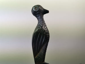 Antique Bird Letter Opener Carved Wood Carving Wooden Figural Novelty