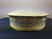 Load image into Gallery viewer, Vintage Storage Tin Box with Flowers Early 1900&#39;s - 1920&#39;s Original
