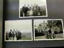 Load image into Gallery viewer, Vintage Post Card and Photo Album from Germany 1950&#39;s with Postcards and Pictures Black and White Mid Century German
