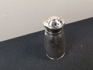 Vintage Salt or Pepper Shaker Shaker Pot Silver Plated Art Deco 1920's - 1930's Atkin Brothers AB S Hallmarked