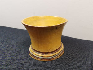 Antique Treen Wood Dice Shaker Cup Late 1800's
