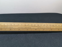 Load image into Gallery viewer, Vintage Wood Ruler Foot Inches Centimetres Millimetres Wooden Rule Made in Measuring Tool Drawing Drafting
