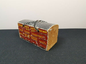 Vintage Wooden Toy Train Car Model with Original Label London and North Eastern Railway Wood Miniature Toy Rare