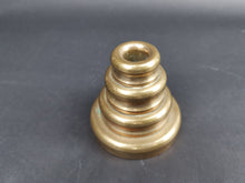 Load image into Gallery viewer, Antique Candlestick Candle Stick Holder Solid Bronze 1800&#39;s Victorian Candleholder Single
