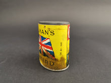 Load image into Gallery viewer, Antique Coleman&#39;s Mustard Tin with Original Paper Label Full Never Opened Early 1900&#39;s Original
