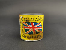 Load image into Gallery viewer, Antique Coleman&#39;s Mustard Tin with Original Paper Label Full Never Opened Early 1900&#39;s Original
