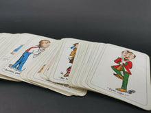 Load image into Gallery viewer, Antique SNAP Playing Cards Card Game John Jaques Complete Set in Original Box 64 Cards Original Series Set 1 and 2
