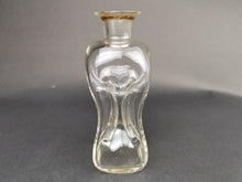 Load image into Gallery viewer, Antique Dimple Glass Perfume Bottle Victorian Late 1800&#39;s
