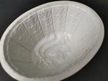 Load image into Gallery viewer, Antique Jelly Mould Mold with Squirrel Ceramic Ironstone Pottery Victorian 1800&#39;s Original
