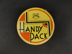 Vintage Art Deco Handy Pack Sewing Kit in Original Box Yellow Black and Orange 1920's Original