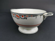 Load image into Gallery viewer, Vintage Art Deco Bowl Ceramic Pottery Minton&#39;s White Orange and Black 1920&#39;s - 1930&#39;s Original Autumn Oranges Fruit
