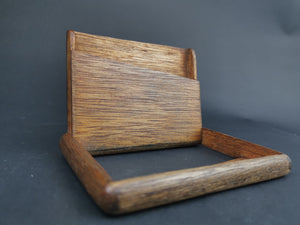 Vintage Cigarette Case Wood Folding Wooden 1920's - 1930's Hand Made Original