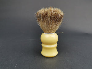 Vintage Shaving Brush Butterscotch Bakelite and Badger Hair Bristle 1920's - 1930's Original